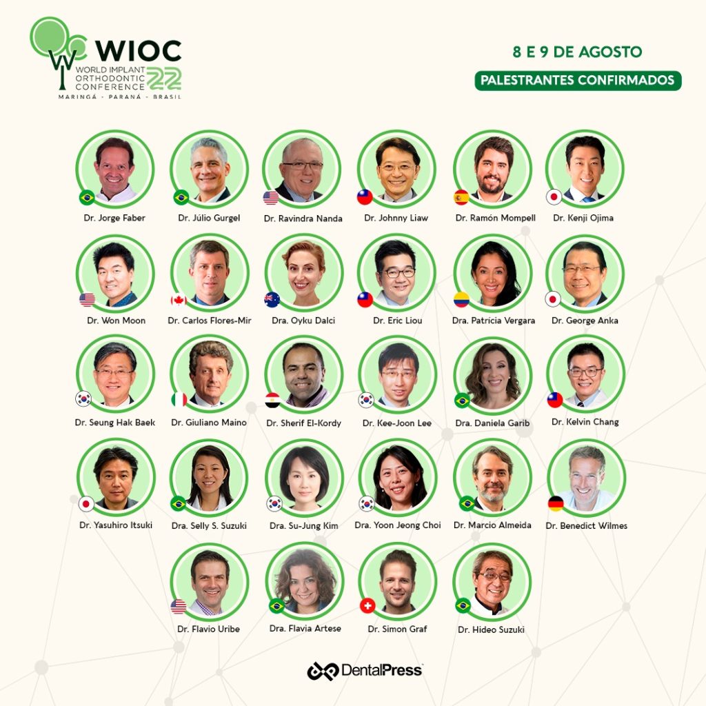 World Implant Orthodontic Conference; WIOC; WIOC 2022; DENTAL PRESS; MARINGÁ; PARANÁ EXPO