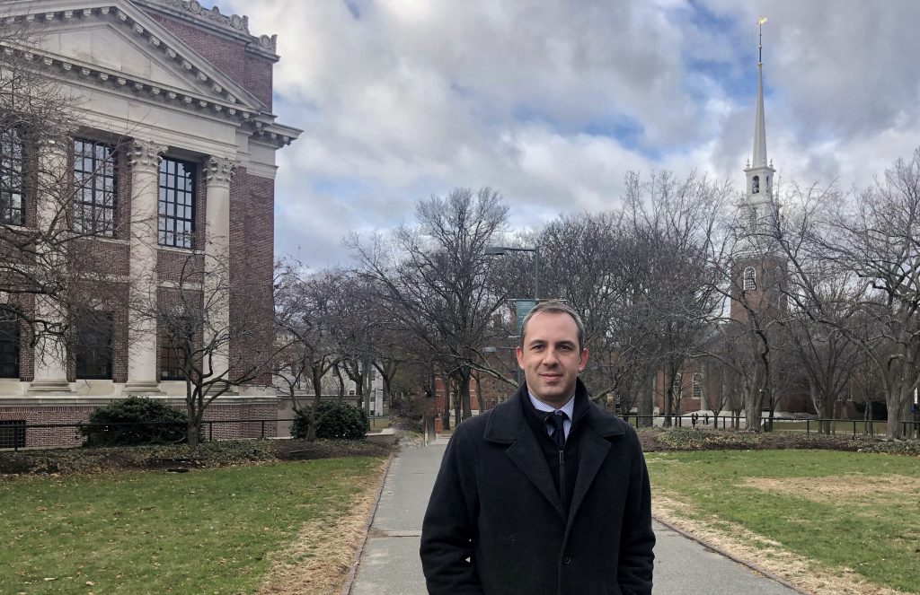 André Weissheimer em Harvard